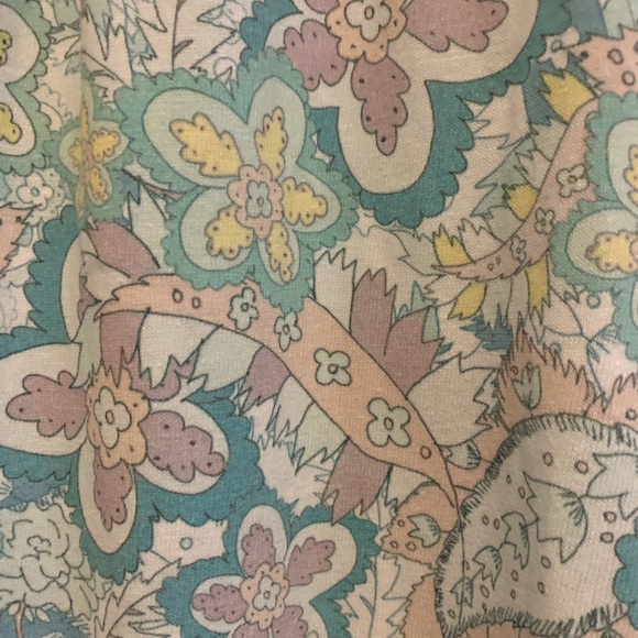 NWT Sundry Crop Flare Sweatpant Women Paisley Size 2 or Medium - Picture 4 of 7